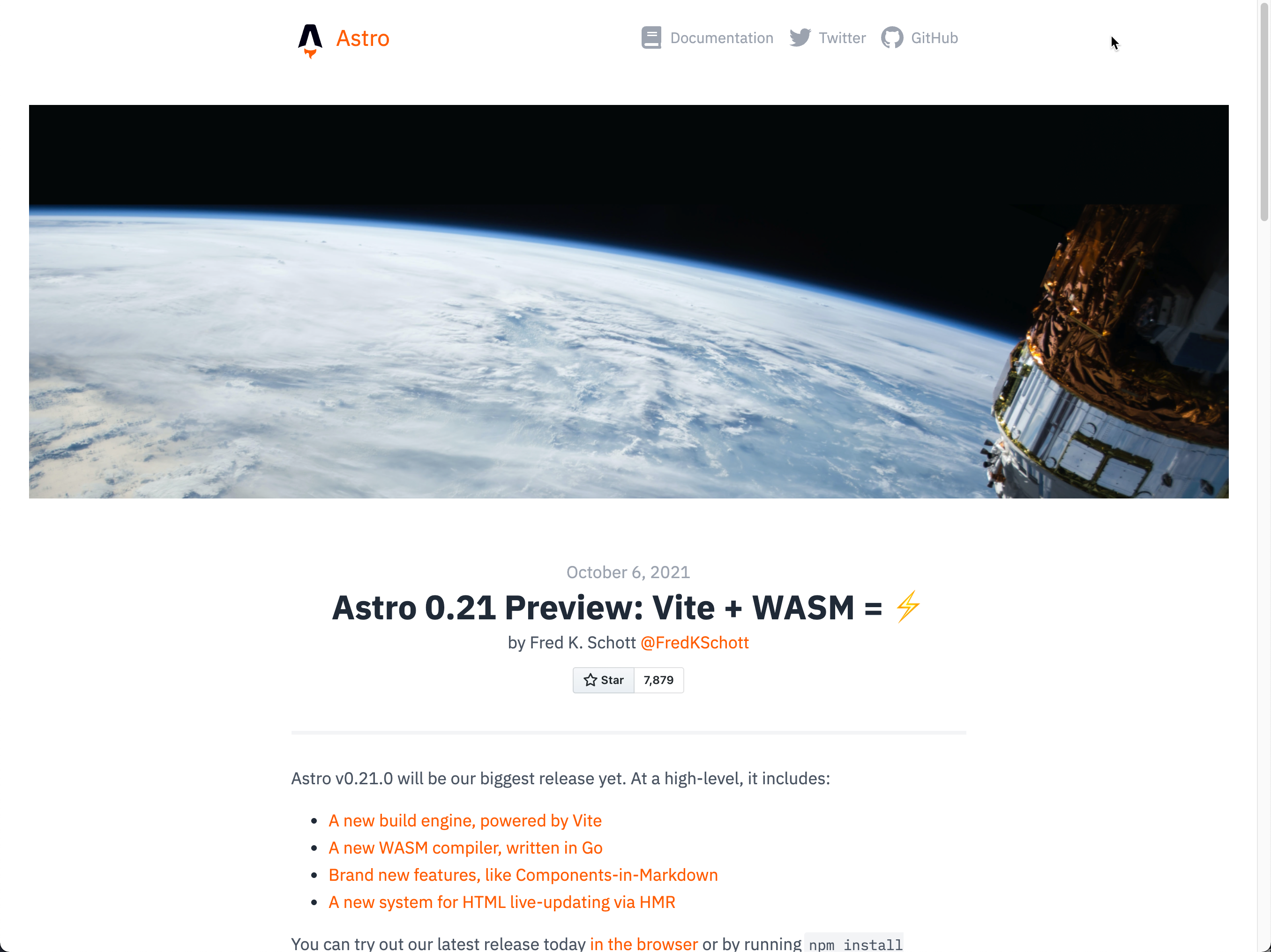Astro .21 Preview image